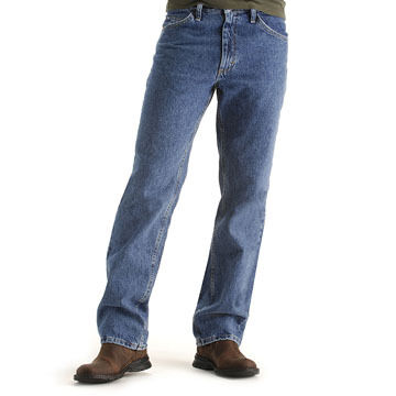 Lee Jeans Mens Big & Tall Regular Fit Straight Leg Stonewashed Jean