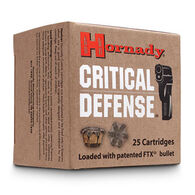 Hornady Critical Defense 38 Special +P 110 Grain FTX HP Handgun Ammo (25)
