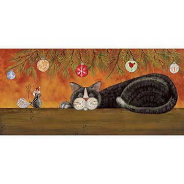 LPG Greetings Cat & Mouse Boxed Christmas Cards