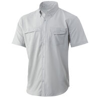 Huk Men's Tide Point Solid Short-Sleeve Shirt