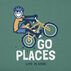 Life is Good Boys Go Places Bike Crusher Short-Sleeve T-Shirt