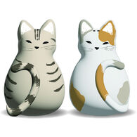 Giftcraft Ceramic Cat Salt & Pepper Set