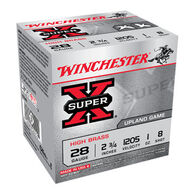Winchester Super-X High Brass 28 GA 2-3/4" 1 oz. #8 Shotshell Ammo (25)