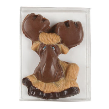 Wilburs of Maine Small Boxed Chocolate Moose