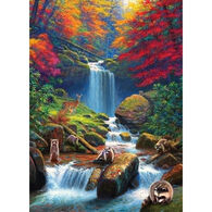 Cobble Hill Jigsaw Puzzle - Mystic Falls in Autumn