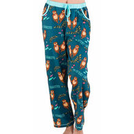 Lazy One Women's Otterly Exhausted Regular Fit Pajama Pant