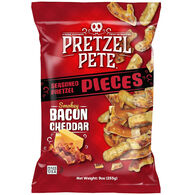 Pretzel Pete Smokey Bacon and Cheddar Broken Pretzel Pieces