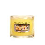 Village Candle Mini Glass Votive Candle - Fresh Lemon
