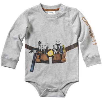 Carhartt Infant Boys Construction Stack Long-Sleeve Bodyshirt