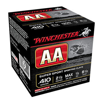 Winchester AA Target 410 GA 2-1/2 1/2 oz. #8-1/2 Shotshell Ammo (25)