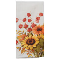 Kay Dee Designs Autumn Leaves Sunflower Dual Purpose Terry Towel