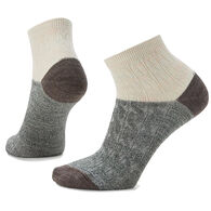 SmartWool Women's Everyday Cable Zero Cushion Ankle Sock - Special Purchase