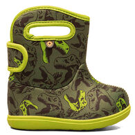 Bogs Boys' & Girls' Baby Bogs II Cool Dino Rain Boots