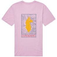 Cotopaxi Women's Llama Map Organic Short-Sleeve T-Shirt