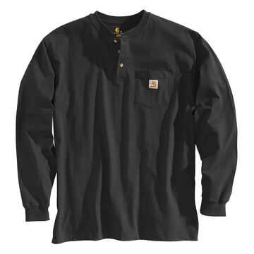 Carhartt Mens Workwear Henley Long-Sleeve Shirt