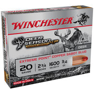Winchester Deer Season XP Copper Impact 20 GA 2-3/4" 3/4 oz. Sabot Slug Ammo (5)