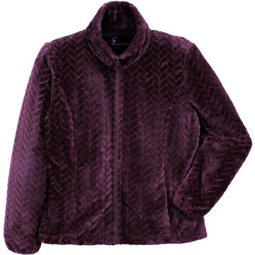 Kenpo Womens i5 Herringbone Fleece Full-Zip Jacket