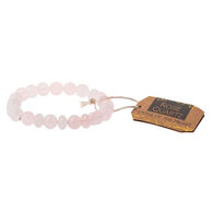 Scout Curated Wears Rose Quartz Stone of the Heart Bracelet