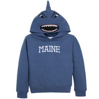 Wild Child Hoodies Youth Blue Shark Hooded Sweatshirt