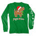 Puppie Love Mens & Womens Gingerbread Cookie Pup Long-Sleeve T-Shirt