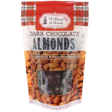 Wilburs of Maine Dark Chocolate Covered Almonds