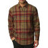 Columbia Mens Pitchstone Heavyweight Flannel Long-Sleeve Shirt