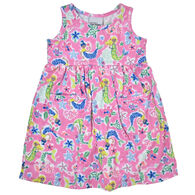 Flap Happy Toddler Girl's Dahlia Sleeveless Tee Dress