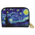 Fig Design Womens Starry Night RFID Zippered Wallet