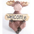 Slifka Sales Co Welcome Sign Moose Figurine