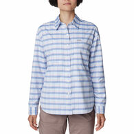 Columbia Women's Silver Ridge Utility Patterned Long-Sleeve Shirt