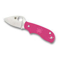 Spyderco Squeak Pink PlainEdge Folding Knife