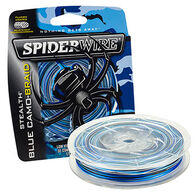 SpiderWire Stealth Blue Camo Braid Fishing Line - 200 Yards