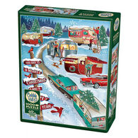 Outset Media Jigsaw Puzzle - Christmas Campers