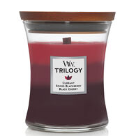 Yankee Candle WoodWick Hourglass Trilogy Candle - Sun-Ripened Berries