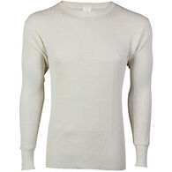 ColdPruf by Indera Mills Men's 100% Cotton Waffle Knit Crew-Neck Baselayer Top