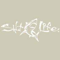 Salt Life Signature Great White Small Decal - White