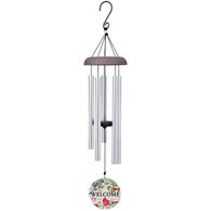 Carson Home Accents 30" Welcome Picture Perfect Wind Chime