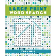 Large Print Word Search: Volume 2 by Editors of Thunder Bay Press