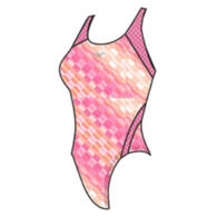 Speedo Women's Print Quantum Splice One-Piece Swimsuit