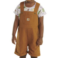 Carhartt Toddler Camp Bodysuit & Shortall Set, 2-Piece