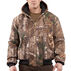 Carhartt Mens Quilted-Flannel Lined Camo Active Jac