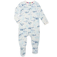 Magnetic Me Infant Fanta-Sea Cove RightFit Magnetic Parent Favorite Footie Pajama