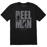 Life is Good Men's Reel Main Crusher Short-Sleeve T-Shirt