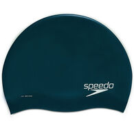Speedo Solid Silicone Adult Swim Cap