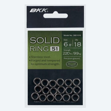 BKK Solid Ring-51 Stainless Steel Ring - 12-18 Pk.