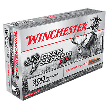 Winchester Deer Season XP 300 Win Mag 150 Grain Extreme Point Rifle Ammo (20)