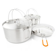 GSI Outdoors Glacier Stainless Troop Cook Set