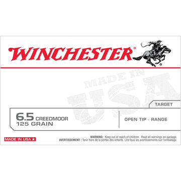 Winchester USA 6.5 Creedmoor 125 Grain JHP Rifle Ammo (20)