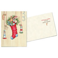 LPG Greetings Lighthouse Stocking Boxed Christmas Cards