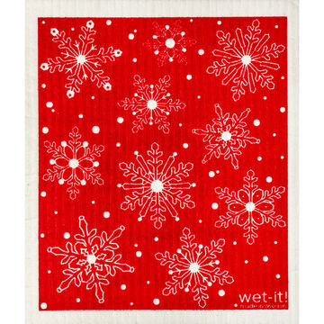 Wet-it! Swedish Cloth - Winter Day Red